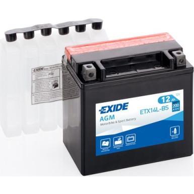 EXIDE Starterbatterie | ETX14L-BS