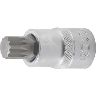 BGS Bit-Einsatz | Antrieb Innenvierkant 12,5 mm (1/2"""") | Innenvielzahn (für XZN) M14 | 4344