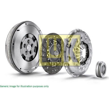 Kupplungssatz BMW 1, 3, Z4 03-13 LuK RepSet DMF 600 0254 00