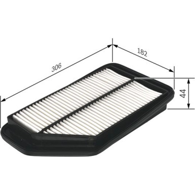 Luftfilter | HONDA Civic | F 026 400 160