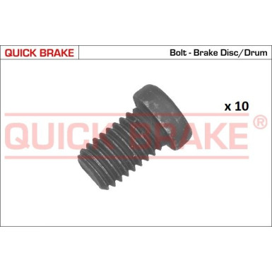 Fixierschraube Bremsscheibe | M8x1,25 | 11668