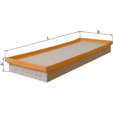 MAHLE Luftfilter | LX 522