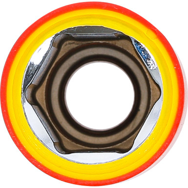 BGS VDE-Steckschlüssel-Einsatz Sechskant | Antrieb Innenvierkant 12,5 mm (1/2"""") | SW 19 mm | 72069