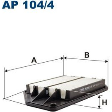 FILTRON Luftfilter AP 104/4