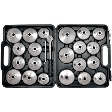 08450L SW-Stahl Ölfilterglocken-Sortiment 15 tlg.