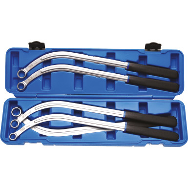 BGS Spannrollenschlüssel-Satz | Zwölfkant SW 13 - 19 mm | 5-tlg | 1310 BGS Spannrollenschlüssel-Satz | Zwölfkant SW 13 - 19 mm | 5-tlg | 1310