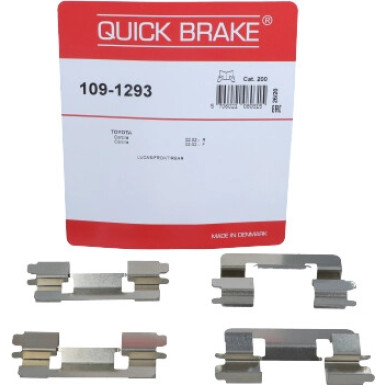391-1293 Montagesatz f.Bremsklötze | TOYOTA Corolla 01 | 109-1293
