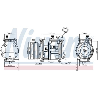 Kompressor, Klimaanlage | 89329