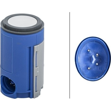 HELLA Sensor, Einparkhilfe | 6PX 358 141-571
