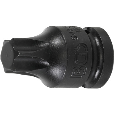 BGS Kraft-Bit-Einsatz | Antrieb Innenvierkant 12,5 mm (1/2"""") | T-Profil (für Torx) T70 | 5486-T70