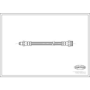 CORTECO Bremsschlauch CORTECO Bremsschlauch