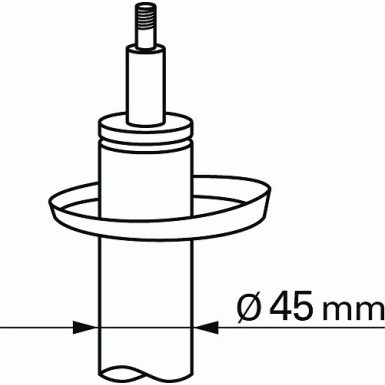 SACHS Federungsdämpfer | 100457