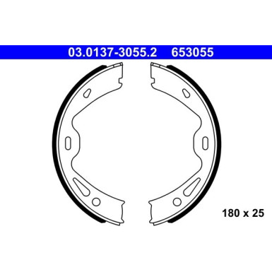 03.0137-3055.2 Bremsbackensatz, Feststellbremse 03.0137-3055.2 Bremsbackensatz, Feststellbremse