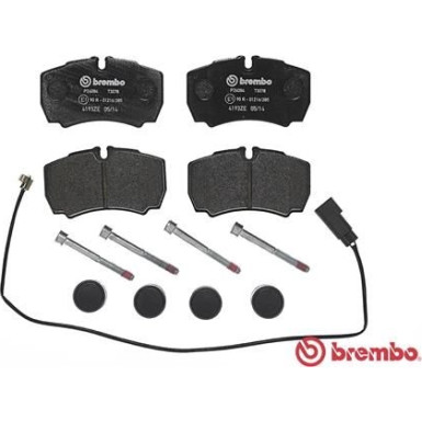 BREMBO Bremsklötze HA | FORD Transit 06-14 | P 24 084