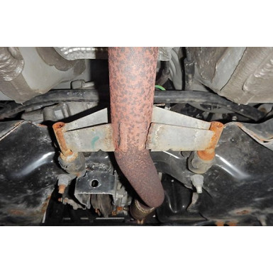Halter, Schalldämpfer | PEUGEOT 207 1.4 16V 07 | 82 22 4312