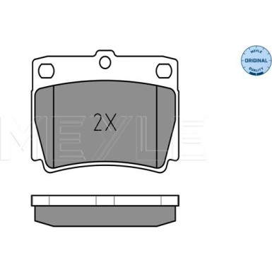 Bremsbelagsatz Mitsubishi T. Pajero Sport 4Wd 98- Mit Sensor | 025 235 9315/W