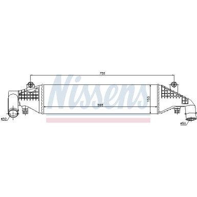 Ladeluftkühler PKW MAZDA 3 03 FIRST FIT 96532