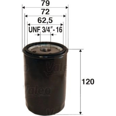 VALEO Ölfilter