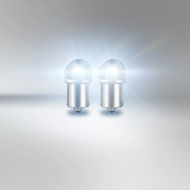 Osram | LEDriving® SL ~R10W BA15s 1.2W 12V 6000K 125 lm White 2 St | 5008DWP-02B