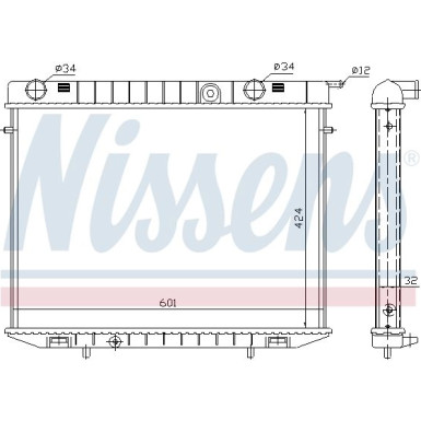 Wasserkühler PKW | OPEL Frontera | 63244