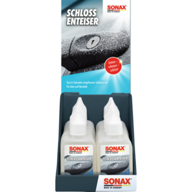 SONAX Lock Defroster 50 ml 331541 SchlossEnteiser Thekendisplay