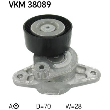 Multi-V-Umlenkrolle VKM 38089 Multi-V-Umlenkrolle VKM 38089