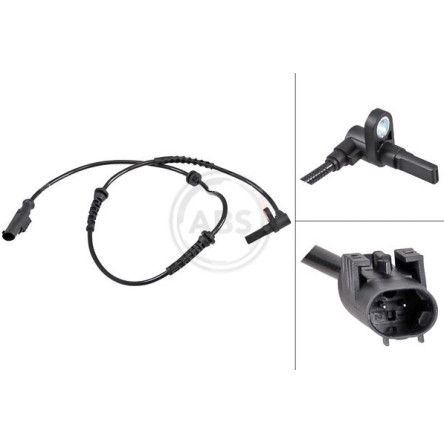 A.B.S. Sensor, Raddrehzahl 31833 A.B.S. Sensor, Raddrehzahl 31833