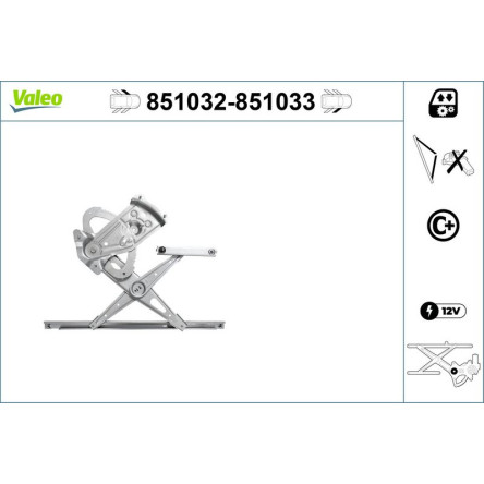 VALEO Fensterheber 851033 VALEO Fensterheber 851033