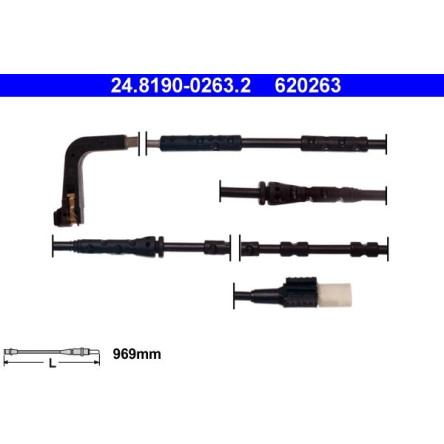 ATE Verschleißsensor 24.8190-0263.2 ATE Verschleißsensor 24.8190-0263.2