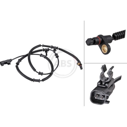 A.B.S. Sensor, Raddrehzahl 31823 A.B.S. Sensor, Raddrehzahl 31823
