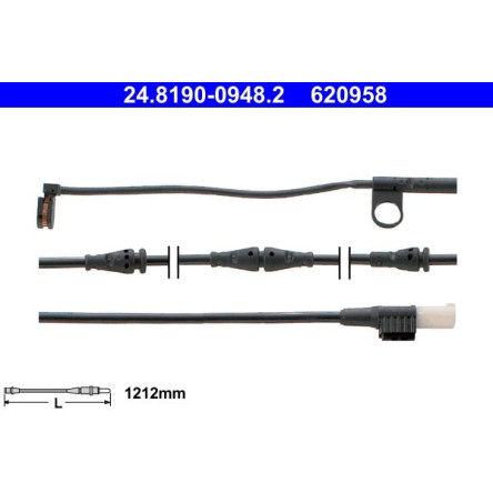 ATE Verschleißsensor 24.8190-0948.2 ATE Verschleißsensor 24.8190-0948.2