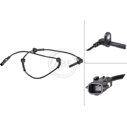 A.B.S. Sensor, Raddrehzahl 32077 A.B.S. Sensor, Raddrehzahl 32077
