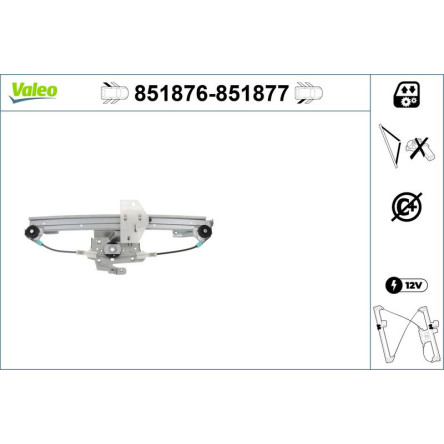 VALEO Fensterheber 851876 VALEO Fensterheber 851876