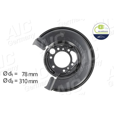BREMSANKERBLECH H R VERZINKT D:310MM 55098 BREMSANKERBLECH H R VERZINKT D:310MM 55098