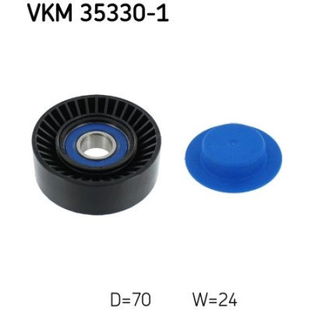 Multi-V-Spannrolle VKM 35330-1