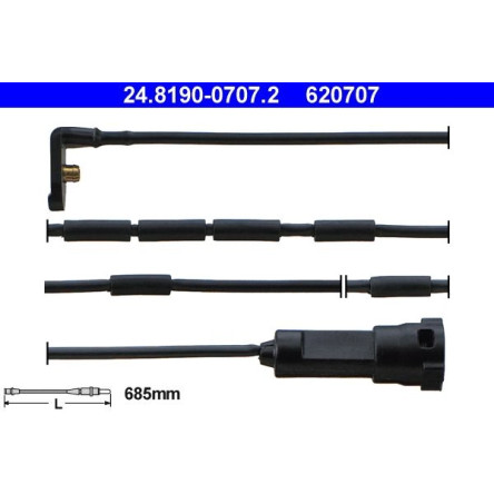 ATE Verschleißsensor 24.8190-0707.2