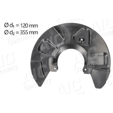 BREMSANKERBLECH V R VERZINKT D:308MM 56166 BREMSANKERBLECH V R VERZINKT D:308MM 56166