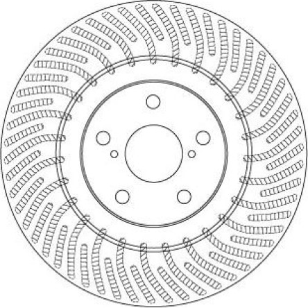 82 481 174 Bremsscheibe VA li DF6692S 82 481 174 Bremsscheibe VA li DF6692S