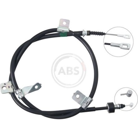 A.B.S. Handbremsseil Seilzug Festellbremse K17468 A.B.S. Handbremsseil Seilzug Festellbremse K17468
