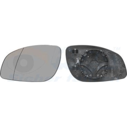 VAN WEZEL Spiegelglas, Außenspiegel 3768831