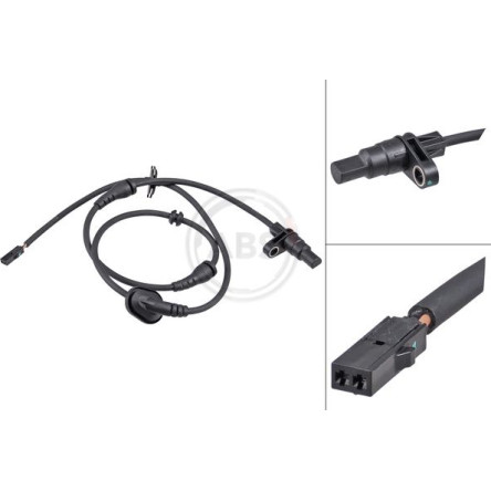 A.B.S. Sensor, Raddrehzahl 32252 A.B.S. Sensor, Raddrehzahl 32252