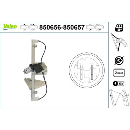 Fensterheber 850657 Fensterheber 850657