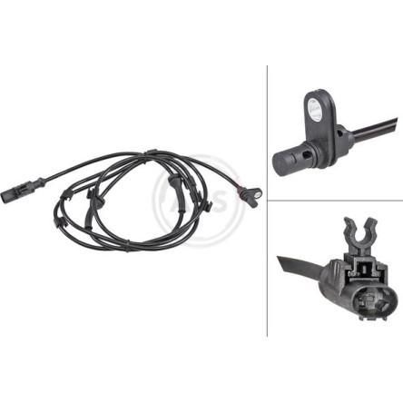 A.B.S. Sensor, Raddrehzahl 31874 A.B.S. Sensor, Raddrehzahl 31874