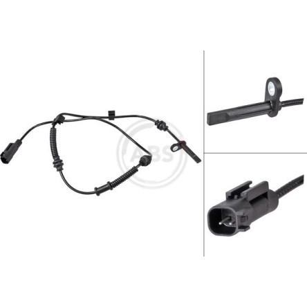 A.B.S. Sensor, Raddrehzahl 31825 A.B.S. Sensor, Raddrehzahl 31825