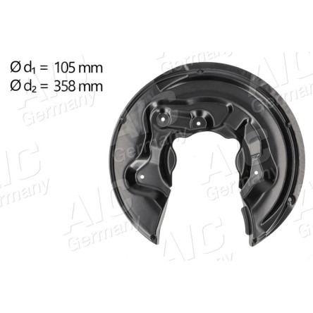 Bremsankerblech H R 57850 Bremsankerblech H R 57850