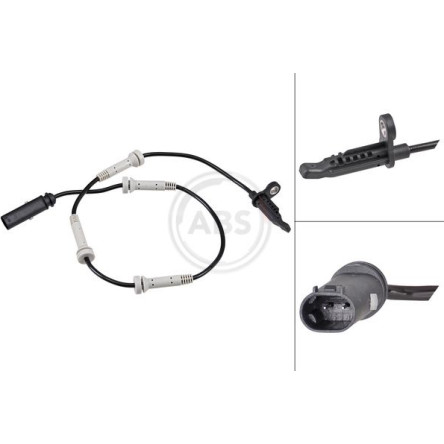 A.B.S. Sensor, Raddrehzahl 31856 A.B.S. Sensor, Raddrehzahl 31856