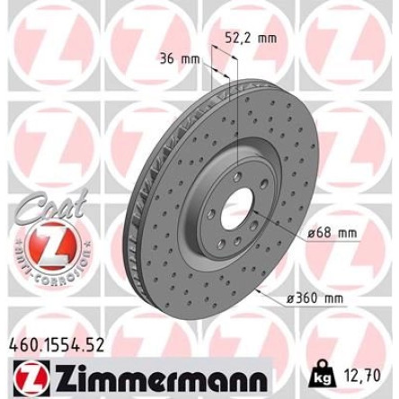Bremsscheibe VA Sport 460.1554.52 Bremsscheibe VA Sport 460.1554.52