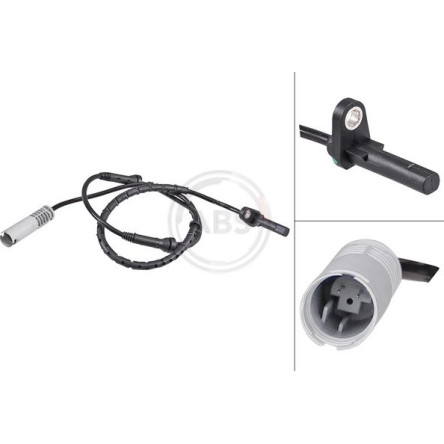 A.B.S. Sensor, Raddrehzahl 31656 A.B.S. Sensor, Raddrehzahl 31656