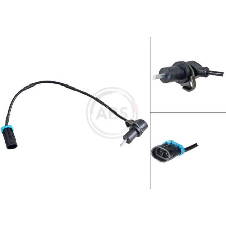 A.B.S. Sensor, Raddrehzahl 31589 A.B.S. Sensor, Raddrehzahl 31589