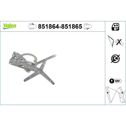 VALEO Fensterheber 851865 VALEO Fensterheber 851865